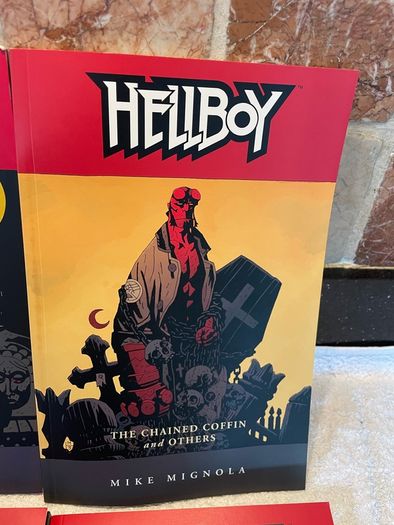 Hellboy graphic novels x 4 price is for all 4