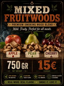 Fruitwood Mix For Smoking