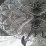 Ovel Divided Glass Snack Tray Image 2