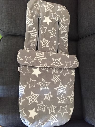 Mothercare fleece buggy footmuff
