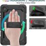 Samsung Galaxy Tab A7 Lite 2021 Case 8.7 inch SM-T220/T225/T227, 360 Rotating Hand Strap] & Kickstand, Drop Proof Image 3