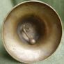 Vintage Solid Brass School Bell: Loud Ringing, Wood Handle, 10 Inch Image 4