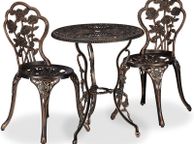 main image for ad 3 Piece Bistro Set Cast Aluminium - Free Delivery Nationwide