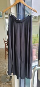 Jigsaw midi skirt black