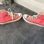 Womens pink High Top Converse in excellent condition Image 3
