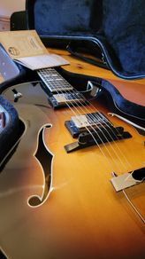 Eastman AR372 Sunburst Hollow body guitar