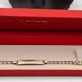 Preloved 9ct yellow gold identity bracelet Image 3