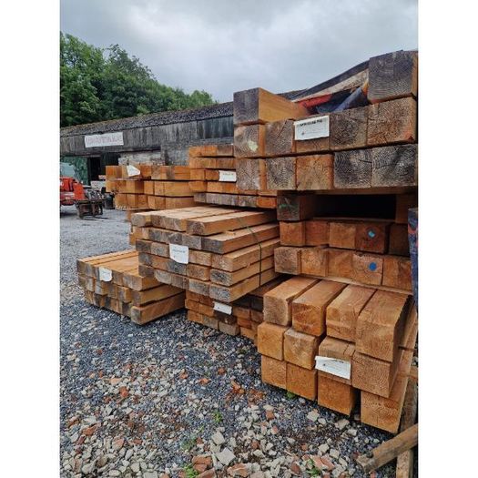 Douglas Fir & Larch Beams Raw State