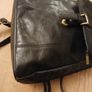 Leather knapsack. Image 5