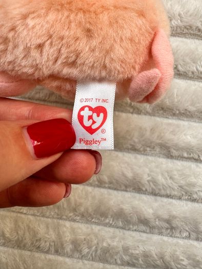 Ty Beanie Boos Piggley the pig Soft Plush approx. 16 cm. Used Please see photos