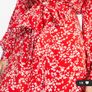 Maxi red floral dress BNWT Image 3