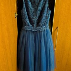 New generation confirmation dress navy blue  size 12