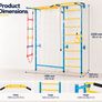 Swedish Wall Ladder for Kids Image 3
