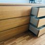 Ikea Malm dresser chest - Oak Finish Image 8