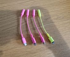 iPhone headphone jack adapters