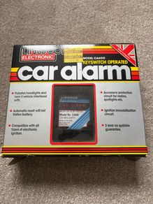 Brand New Vintage Collectable Linwood Electronic car alarm (Model CA600)