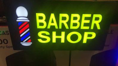 Barber Shop Sign Barber LED Sign