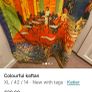 Colourful Katier kaftan - size 14- new Image 2