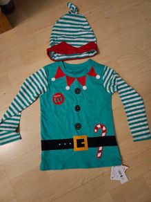 Xmas Elf Top & Hat
