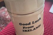 'Good Luck From Ireland' Ceramic Tankard