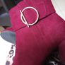 M&S Wine Suede Ankle Boots.  S. 7.5.  NEW. Image 5