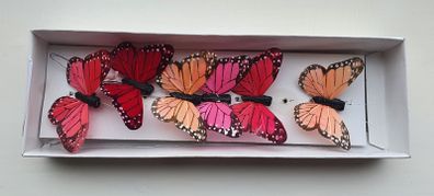 New - 6 Beautiful Decorative Butterflies - Cake / Craft - Read Carefully