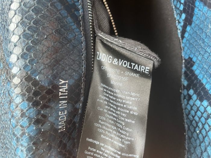 Zadig et Voltaire leather handbag
