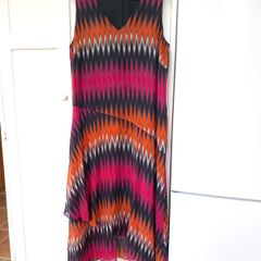 Marina Rinaldi Silk Multicolour Dress
