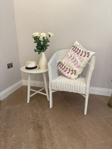 Whicker Chair - White