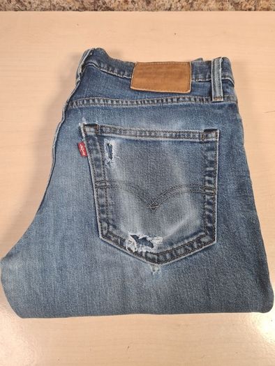 LEVIS 511 slim fit jeans blue denim Size W 30 L 30 zip fly