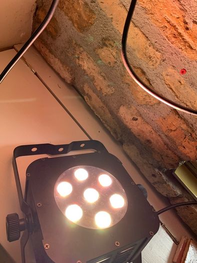 Stagg spotlight light, stage, Thestre, Dj