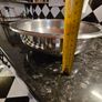 stainless steel wok and 3 serving platers Image 5