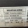 New Brown Mountain Horse Boots Protective Rider Short Riding Yard Steel Toe Cap - Size UK 7.5 Image 7