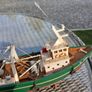 Handmade trawler boat, collectible,  D18 Image 4