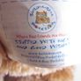 Build a Bear Champ Brown Calico Bear Heart Patch Plush Toy Image 7