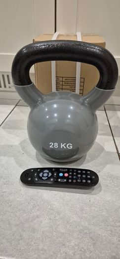 brand new 28kilo cast iron kettlebell