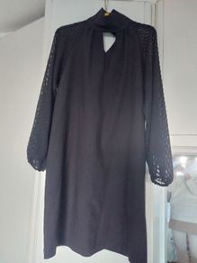 60s Style Black Dress