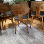 Vintage Mid century's 1960's dining chairs Image 2