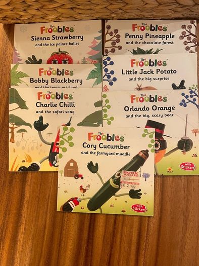 Baby books Froobles from 2y