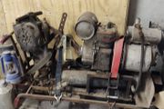 Vintage hydrovane compressor.