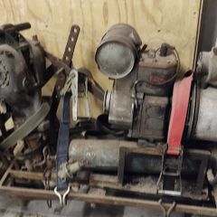 Vintage hydrovane compressor.