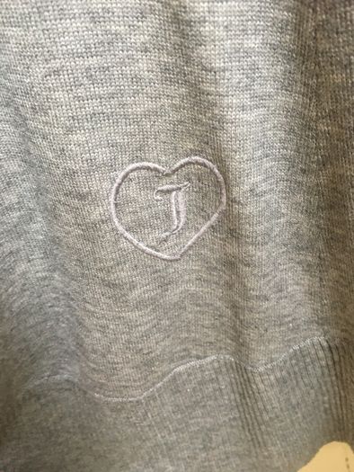 juicy couture grey cardigan
