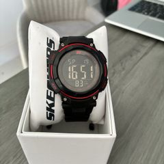 Skechers Men's Polyurethane Digital Traditional Watch RRP 62