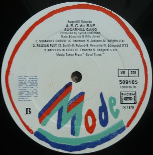 Sugarhill Gang  A.B.C. Du Rap