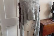 River island hooded shawl