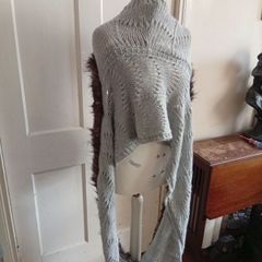 River island hooded shawl