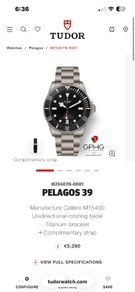 Tudor Pelagos 39