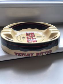 Tetley Bitter Ceramic Ashtray