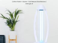 main image for ad Disinfection UV Ozone Light for Indoor Sanitation, UVC Lamp