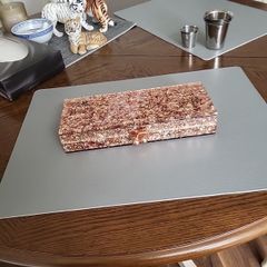 Jewellery box gold lucite